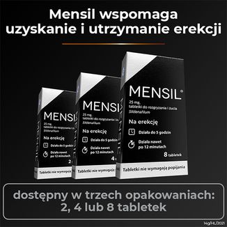 Mensil 25 mg, 2 tabletki do żucia - 6 Mensil 25 mg, 2 tabletki do żucia - 6 - zdjęcie produktu