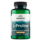 Swanson L-Proline, L-prolina, 100 kapsułek - miniaturka zdjęcia produktu