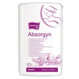 Absorgyn, podkłady ginekologiczne, niejałowe, 34 cm x 9 cm, 10 sztuk - miniaturka zdjęcia produktu