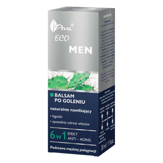 AVA Eco Men, balsam nawilżający po goleniu 6w1, 50 ml - zdjęcie produktu
