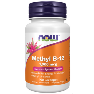 Now Foods Methyl B-12 1000 µg, 100 pastylek do ssania - zdjęcie produktu