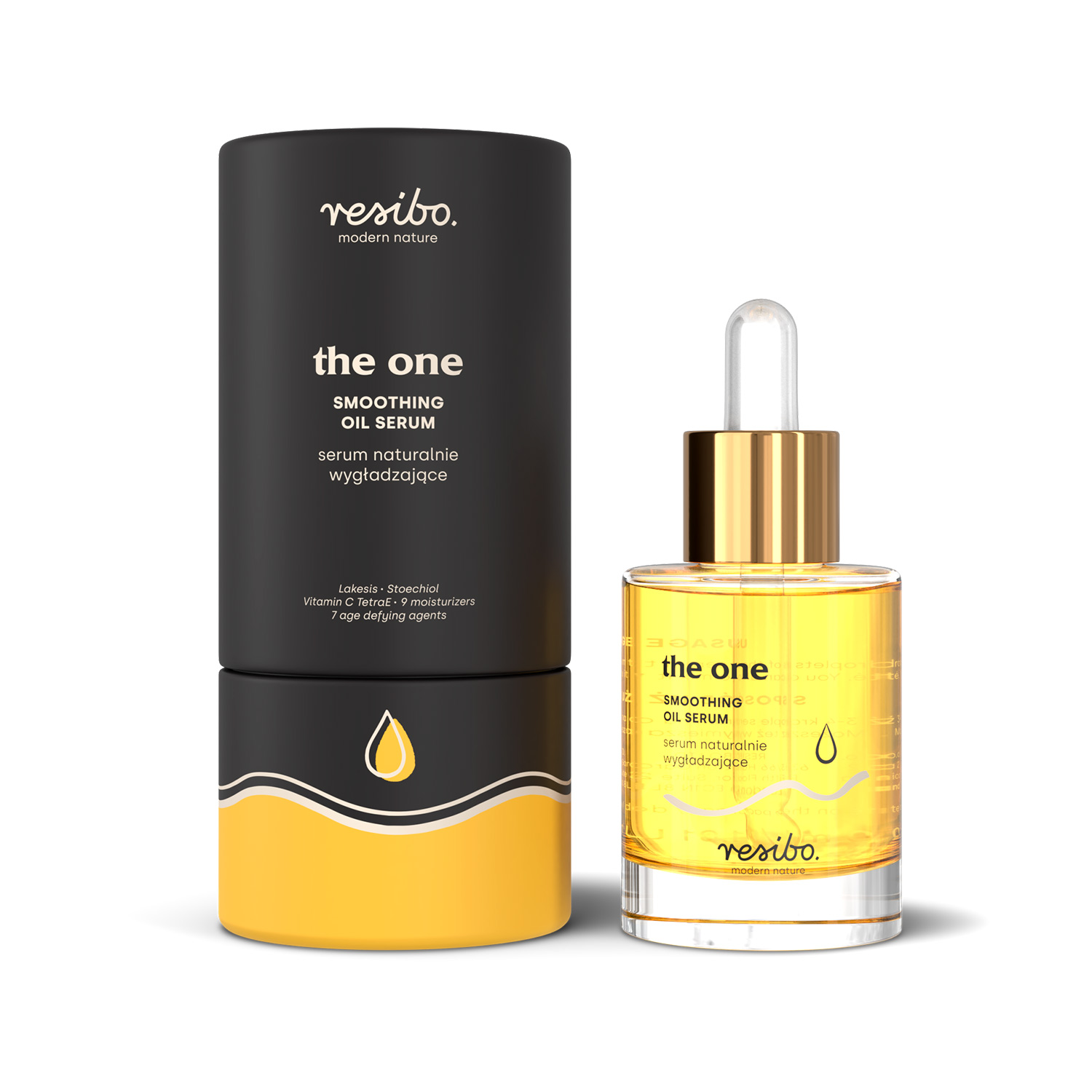 Resibo Resibo The One, serum naturalnie wygładzające, 30 ml