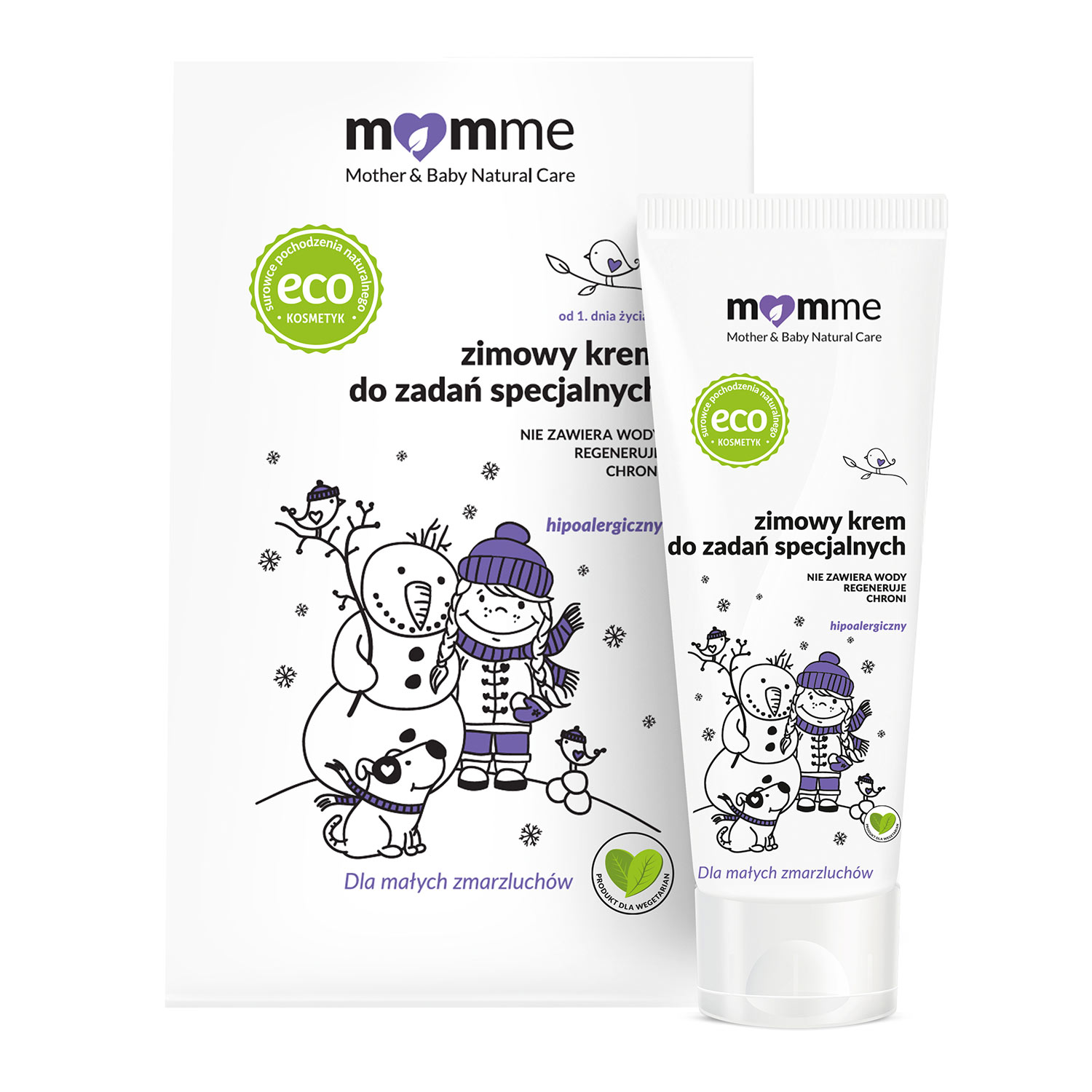 Nieznana Momme, zimowy krem do zadań specjalnych, od 1 dnia życia, 50 ml