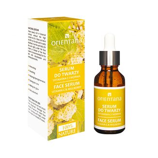 Orientana, bio serum do twarzy, witamina C & morwa, 30 ml - zdjęcie produktu