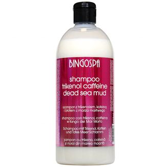 Bingospa, szampon przeciwłupieżowy z kofeiną i błotem z Morza Martwego, 500 ml - zdjęcie produktu