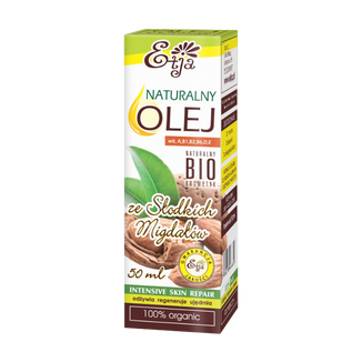 Etja, naturalny olej ze słodkich migdałów Bio, 50 ml - zdjęcie produktu