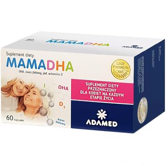 MamaDHA, 60 kapsułek - zdjęcie produktu