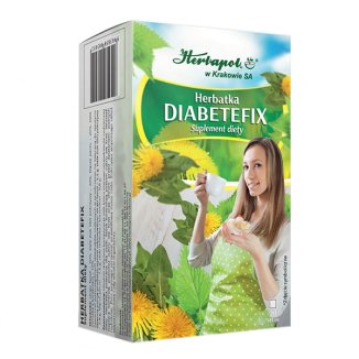 Herbapol Diabetefix, herbatka, 2 g x 20 saszetek - zdjęcie produktu