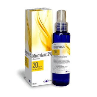 Minovivax 2% 0,02g/ ml, roztwór na skórę, 100 ml USZKODZONE OPAKOWANIE - zdjęcie produktu