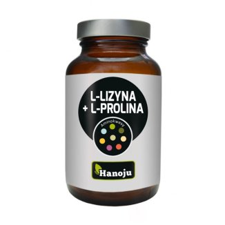 Hanoju L-lizyna + L-prolina, 90 kapsułek - zdjęcie produktu