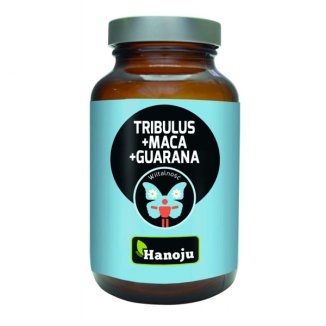 Hanoju Tribulus + Maca + Guarana, 90 kapsułek - zdjęcie produktu