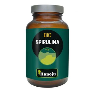 Hanoju, Spirulina BIO 400 mg, 300 tabletek - miniaturka  zdjęcia produktu
