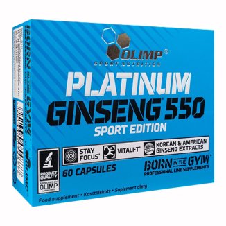 Olimp, Platinum Ginseng, Sport Edition, 60 kapsułek - zdjęcie produktu