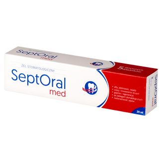 SeptOral Med, żel stomatologiczny, 20 ml SeptOral Med, żel stomatologiczny, 20 ml - zdjęcie produktu