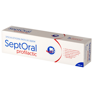 SeptOral Profilactic, pasta do zębów, 100 ml USZKODZONE OPAKOWANIE SeptOral Profilactic, pasta do zębów, 100 ml USZKODZONE OPAKOWANIE - zdjęcie produktu