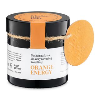 Make Me Bio Orange Energy, nawilżający krem dla skóry normalnej i wrażliwej, 60 ml - miniaturka  zdjęcia produktu