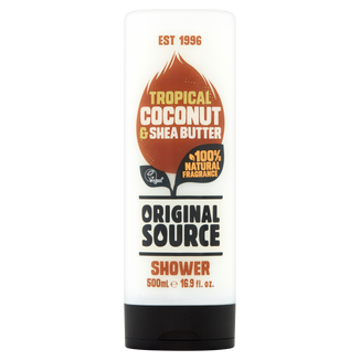 Original Source Vegan, żel pod prysznic, Coconut i Shea butter, 500 ml - zdjęcie produktu