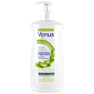 Venus, hipoalergiczny żel do higieny intymnej, aloes i kwas mlekowy, 500 ml USZKODZONE OPAKOWANIE - zdjęcie produktu
