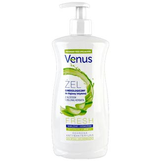 Venus, hipoalergiczny żel do higieny intymnej, aloes i kwas mlekowy, 500 ml - zdjęcie produktu