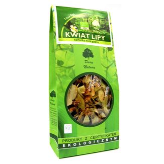 Dary Natury Kwiat Lipy, herbatka ekologiczna, 30 g USZKODZONE OPAKOWANIE - zdjęcie produktu