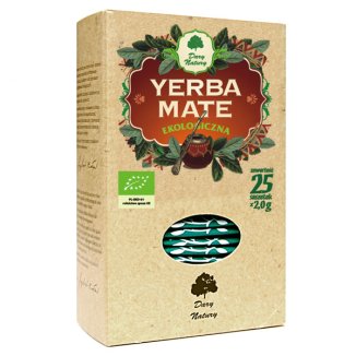 Dary Natury Yerba Mate, ekologiczna, 2 g x 25 saszetek - zdjęcie produktu