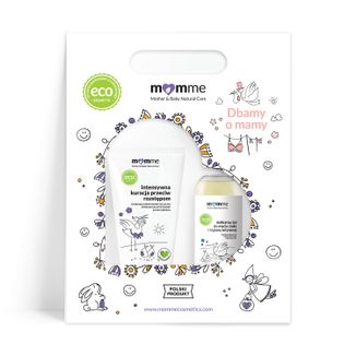 Momme, żel do higieny intymnej, 150 ml + kuracja przeciw rozstępom, 150 ml KRÓTKA DATA - zdjęcie produktu