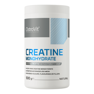OstroVit Creatine Monohydrate, smak naturalny, 500 g - zdjęcie produktu