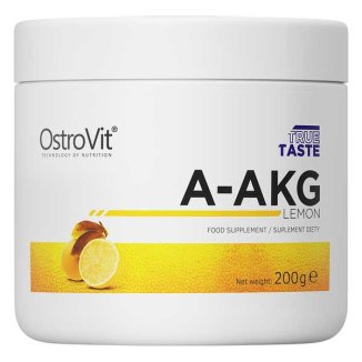 OstroVit A-AKG, smak cytrynowy, 200 g - zdjęcie produktu