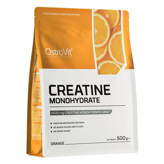 OstroVit Creatine Monohydrate, smak pomarańczowy, 500 g - zdjęcie produktu