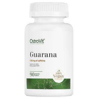 OstroVit Guarana, 90 tabletek - zdjęcie produktu
