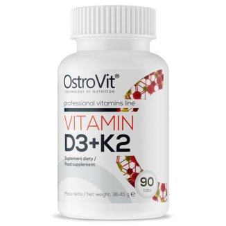 OstroVit Vitamin D3 + K2, 90 tabletek - zdjęcie produktu