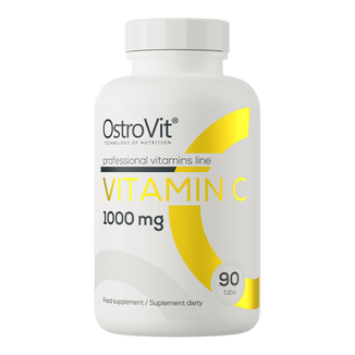 OstroVit Vitamin C 1000 mg, 90 tabletek - zdjęcie produktu