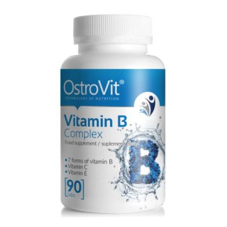 OstroVit Vitamin B Complex, 90 tabletek - zdjęcie produktu