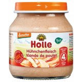 Holle Danie Bio, kurczak, po 4 miesiącu, 125 g - miniaturka zdjęcia produktu