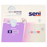 Seni Active Plus, majtki chłonne, Medium, 80-110 cm, 10 sztuk - miniaturka zdjęcia produktu
