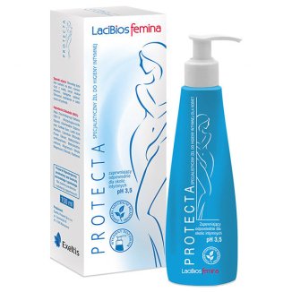 Lacibios Femina Protecta, specjalistyczny żel do higieny intymnej, 150 ml USZKODZONE OPAKOWANIE - zdjęcie produktu