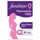 Femibion 0 Planowanie ciąży, Kwas Foliowy Plus, 28 tabletek USZKODZONE OPAKOWANIE - miniaturka zdjęcia produktu