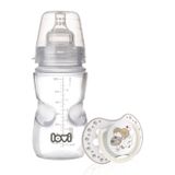 Zestaw Lovi Medical+, butelka antykolkowa ze smoczkiem dynamicznym, kaszka, od 6 miesiąca, 250 ml + smoczek uspokajający, 3-6 miesięcy - miniaturka zdjęcia produktu