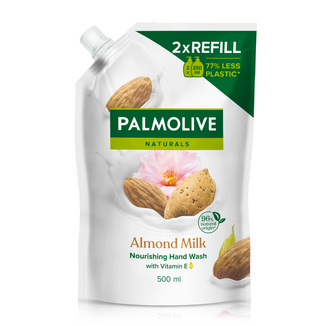 Palmolive, mydło w płynie, mleczko migdałowe, zapas, 500 ml - zdjęcie produktu