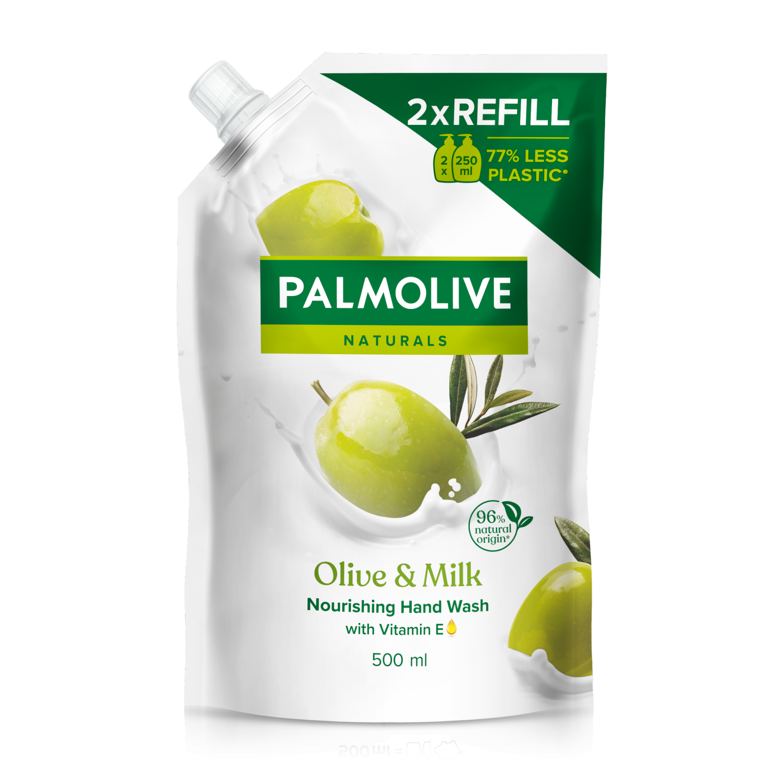 Palmolive Palmolive, mydło w płynie, mleko i oliwki, zapas, 500 ml