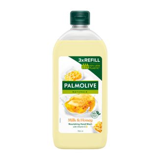 Palmolive, mydło w płynie, mleko i miód, zapas, 750 ml - zdjęcie produktu