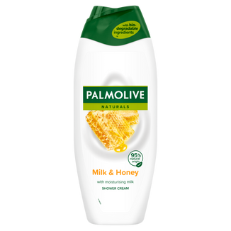 Palmolive Naturals, kremowy żel pod prysznic, mleko i miód, 500 ml - zdjęcie produktu
