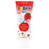 Bobini Dent, pasta do zębów dla dzieci powyżej 1 roku, lody truskawkowe, 75 ml - miniaturka zdjęcia produktu