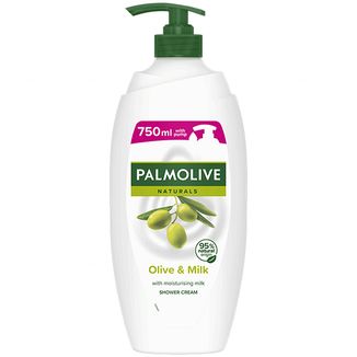 Palmolive Naturals, kremowy żel pod prysznic, oliwka i mleko, 750 ml - zdjęcie produktu