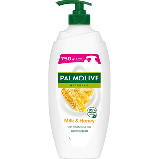 Palmolive Naturals, kremowy żel pod prysznic, mleko i miód, 750 ml - zdjęcie produktu