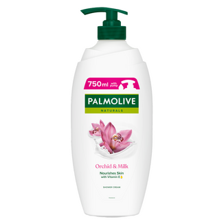 Palmolive Naturals, kremowy żel pod prysznic, orchidea i mleko, 750 ml - zdjęcie produktu