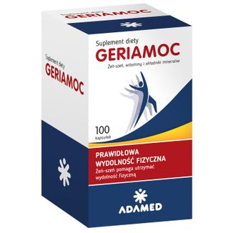 Geriamoc, 100 kapsułek KRÓTKA DATA - zdjęcie produktu