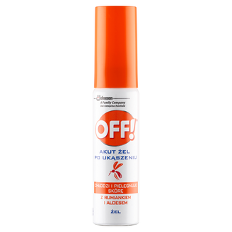 OFF! Akut, żel po ukąszeniu, z rumiankiem i aloesem, 25 ml USZKODZONE OPAKOWANIE - zdjęcie produktu