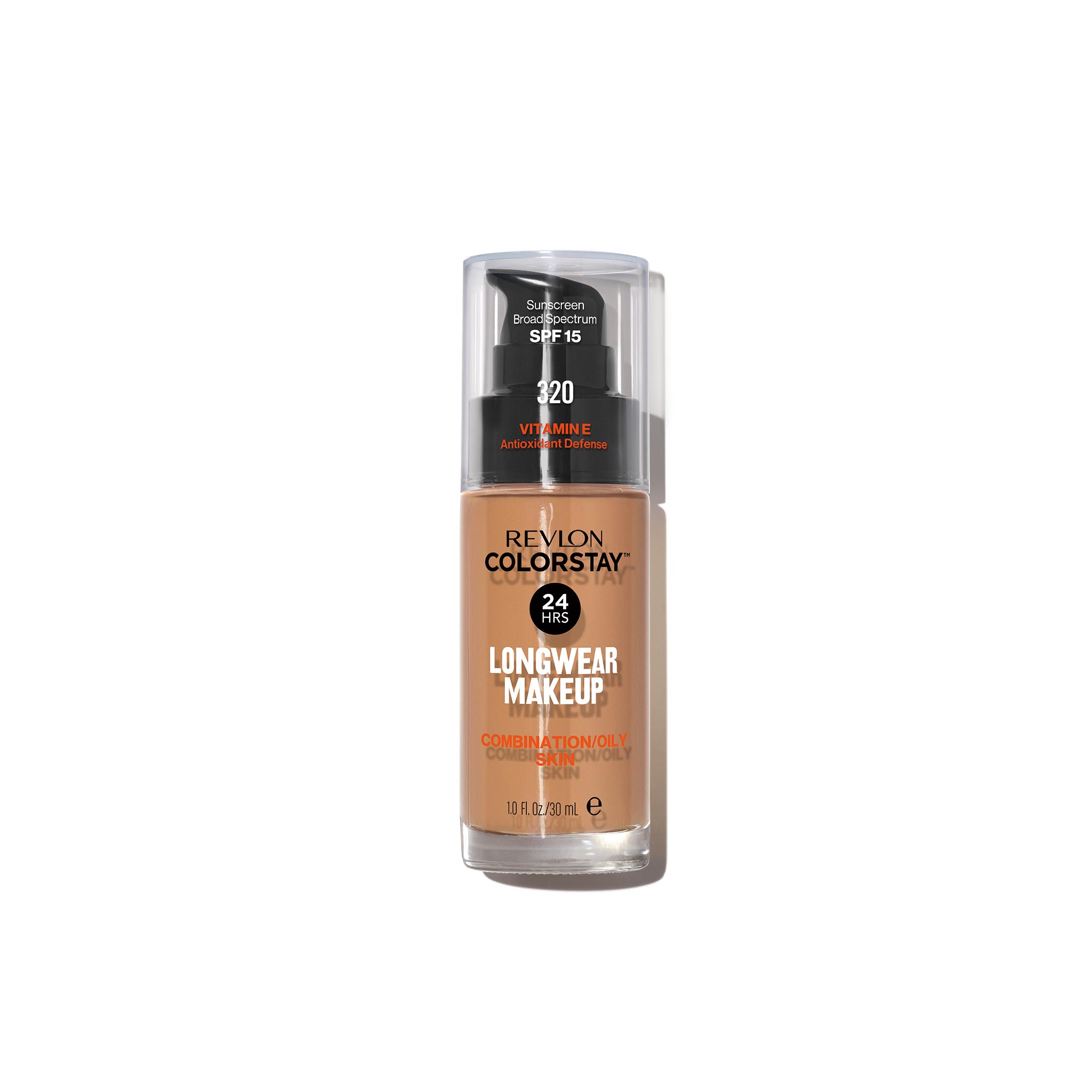 Nieznana Revlon ColorStay 320 True Beige, podkład do cery mieszanej i tłustej, z pompką, 30 ml