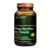 Doctor Life Mega Spirulina & Chlorella, 200 tabletek - miniaturka zdjęcia produktu